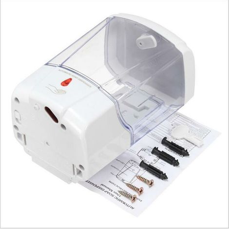 Distributeur de Savon Automatique,700ML Distributeur Savon Mural sans Contact avec Capteur Infrarouge,Distributeur Savonse pour Bains Appropriée,Cuisines,Hôtel,Restaurant