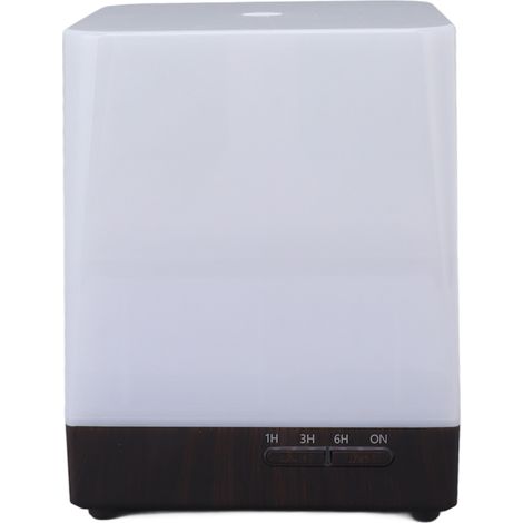 Humidificateur d'air domestique avec télécommande, veilleuse et diffuseur d'arômes (100-240 V, prise européenne). (1/5)