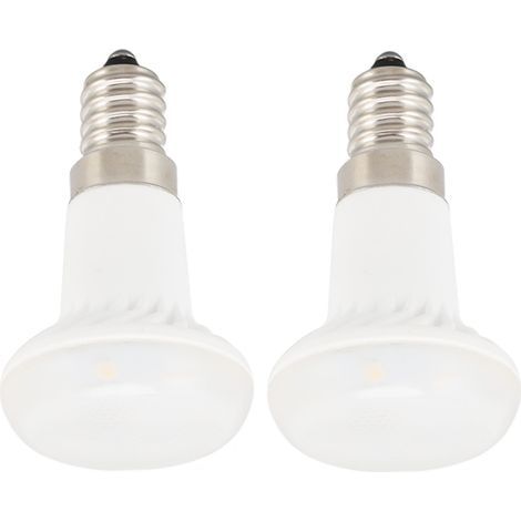 Lot 2 ampoules E14 3W 220V – lumière chaude – bureau / bar / maison – Spacnana (1/5)
