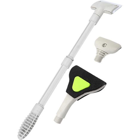 ZYSH1 Kit de nettoyage 3 en 1 pour aquarium : brosse à verre, tampon en silicone, grattoir et acrylique. (1/3)