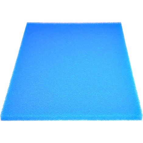 Spugna filtrante per acqua ritagliabile 300x210 mm, universale per acquario e laghetto, spessore 10 mm (maglia fine 30 PPI) (1/5)