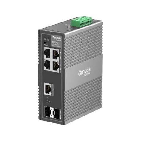 TP-Link Omada IES206G switch di rete Gestito Gigabit Ethernet (10/100/1000) Nero