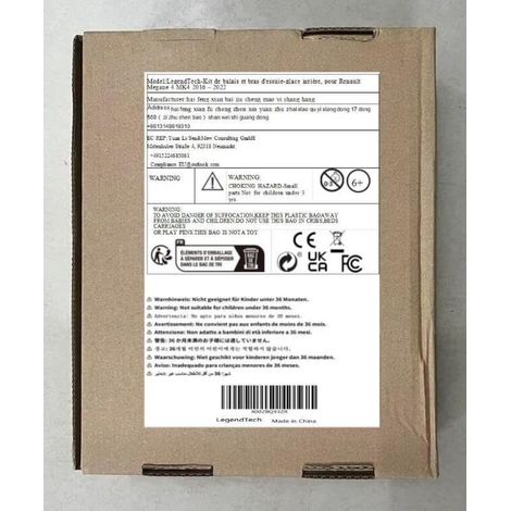 LegendTech-Kit de balais et bras d'essuie-glace arrière, pour Renault Megane 4 MK4 2016 – 2022 (1/3)