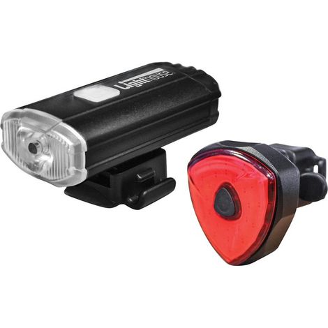 Lighthouse Elite Rechargeable LED Bike Light Set with HL-BK4091 & 4902 Models (1/5)