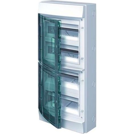 Caja de distribución superficie estanca 72 módulos (1/2)