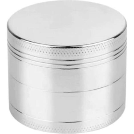 Broyeur manuel à épices et herbes 2025 – Broyeur à herbes durable et facile à prendre en main (50 mm) argenté, noir, couleur illusoire, or rose (1/5)