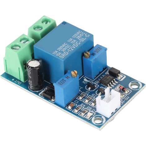 Carte de protection contre les sous-tensions, module de protection et de récupération à coupure automatique réglable pour batterie 12 V (1/5)