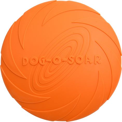 plat chien frisbee(orange)