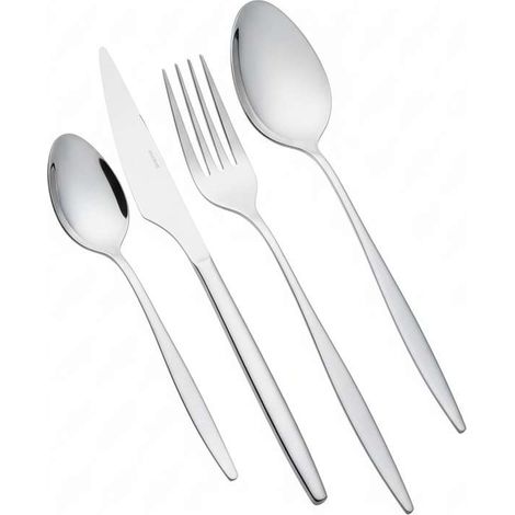 Juego de cubiertos: cuchillo, tenedor, cuchara Set 100% STAINLESS Acero Chrome (1/5)
