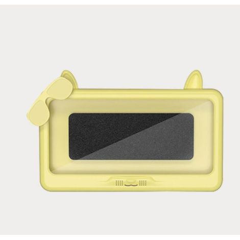 Boîte Téléphone Mural Salle Bain Étanche Buée Compatible Écran Tactile sans Perçage Colle Facile (1/5)