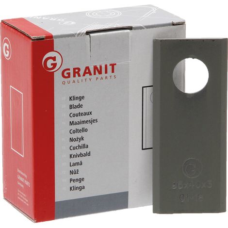Cuchillos Claas de 19 mm, 3 mm y 90 mm, 9775160 GRANITE, 25 unidades. (1/2)