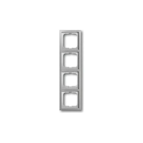 Busch-Jaeger Rahmen 4-fach pur edelstahl 1724-866K (1/5)