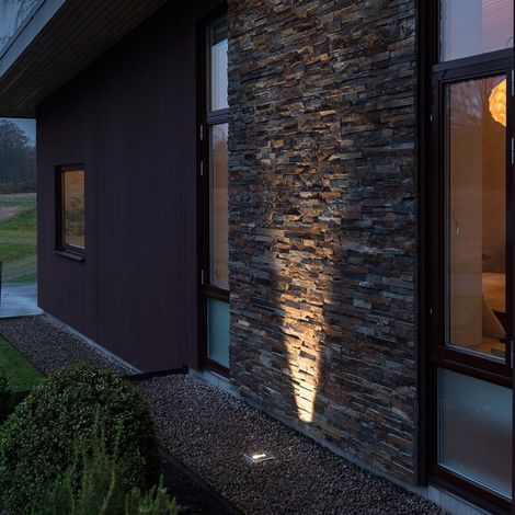 [GEBRAUCHT] B-Ware Konstsmide LED Außen-Einbauleuchte 9W Warm-Weiß Quadratisch Leuchte Lampe Einbau (1/2)