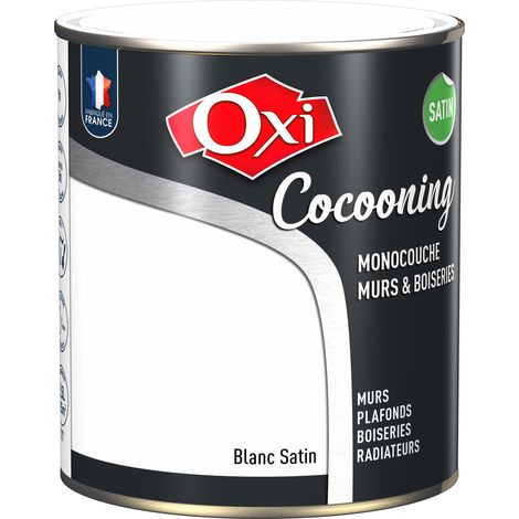 Owatrol-COCOONING MURS & BOISERIES SATIN-Peinture d'intérieur monocouche pour murs & boiseries-Blanc 2.5 litres
