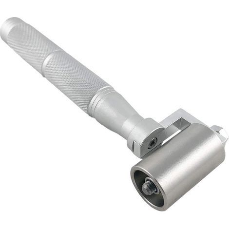Rouleau de pression manuel, rouleau de couture plat en acier inoxydable pour le jointage des bords du papier peint (1/5)