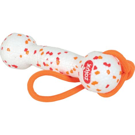 Haltère et corde flottant 38 cm en ETPU, Jouet pour chien - zolux (1/2)