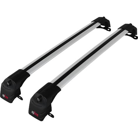 Compatible avec Honda CR-V 4 2012-2016 ACE-2 Modèle Barres de Toit Railing Porte-Bagages de Voiture Aluminium Gris 2 Barres (1/5)