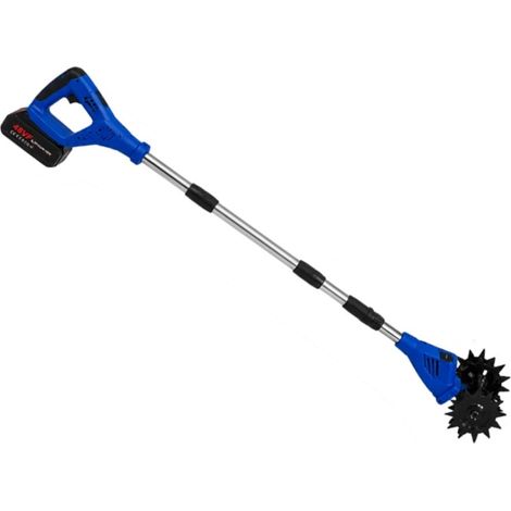TrAdE Shop Traesio - Sarchiatrice Motozappa Elettrica Telescopica A Batteria 48vf Cordless Portatile Nl-3578 - (1/3)