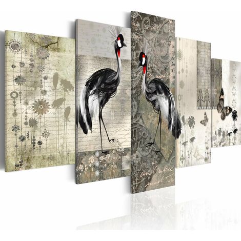 Tableau vaniteux comme un paon - 100 x 50 cm (1/4)