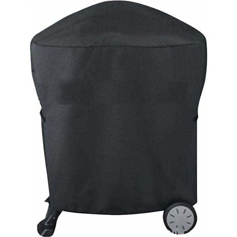 Housse de protection pour barbecue Weber Q1000 Q2000 (54 x 76 x 69 cm) – Noir (1/4)