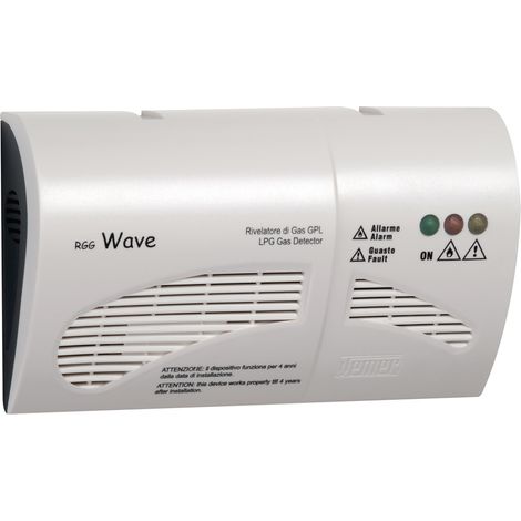 Rilevatore di Gas GPL da Parete Vemer VN785200 RGG Bianco (1/2)