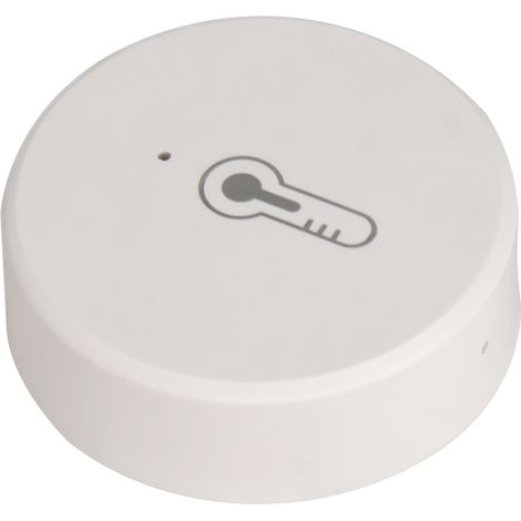 Thermomètre-hygromètre avec capteur de température et d'humidité, télécommande et alarme automatique pour la maison et le jardin. (1/5)