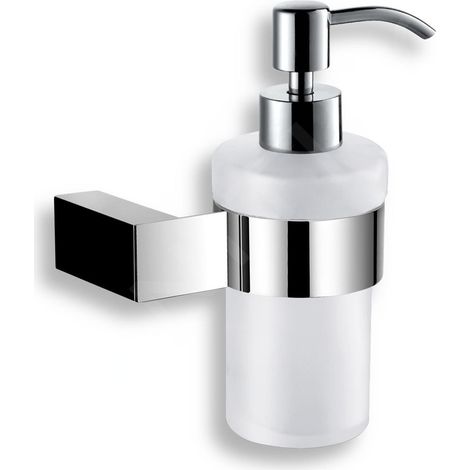 Novaservis Titania Kate - Distributeur de savon avec support, blanc/chrome 66555,0