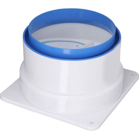 Clapet anti-retour automatique anti-odeurs pour hottes de cuisine, compatible avec les tuyaux de 150 à 180 mm de diamètre.