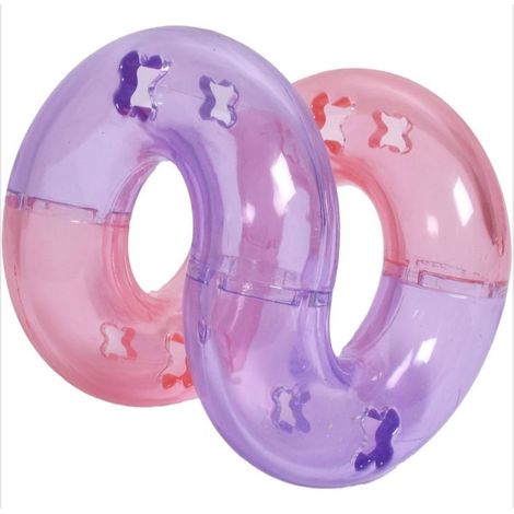 Set 3 pezzi Gioco Cane Pont Viola.: Set 3 pezzi Gioco Cane Pont.