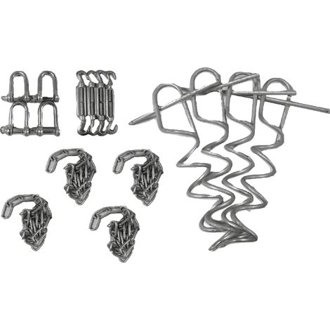 Static Caravan Chain Down Kit with Screw Picket Anchors (Soft Base Tether) (1/5)