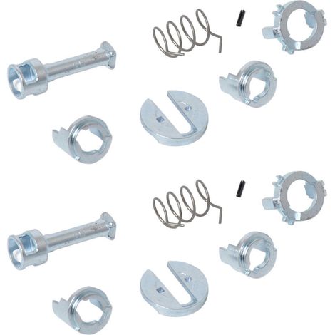 Kit de reparación de cilindros de cerradura de puerta delantera izquierda y derecha (2 unidades) para BMW X3 E83 X5 E53 (número de pieza 51217035421) (1/5)