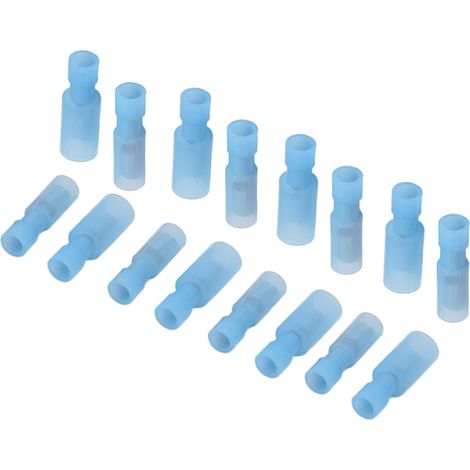 Bornes de jonction électriques rapides mâle/femelle pour câbles 1.5 à 2.5mm - Isolées en nylon, connexions sûres (1/5)