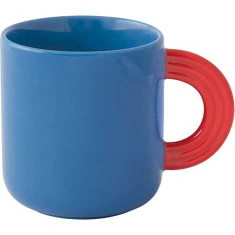 Geschenkset Mug 35 cl Blau & Rot - Kreativ - Easy Life