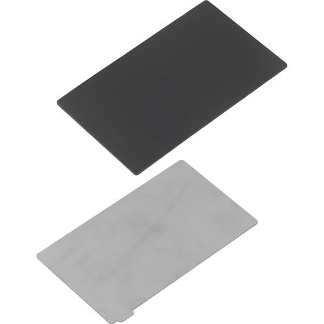 Plaque magnétique en acier à ressort pour imprimante 3D résine SLA DLP, plateforme photopolymérisable, 135 mm x 80 mm (1/5)