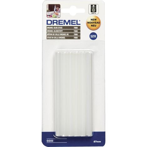 Dremel GG02 Heißklebesticks 7 mm 100 mm Transparent 65 g 12 St. (1/2)