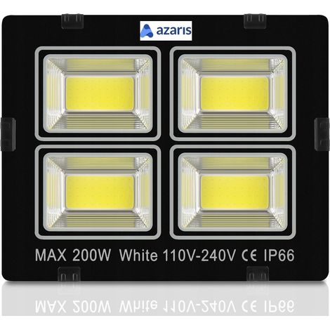 Faro alogeno a LED da 200W con certificazione IP66 (1/5)