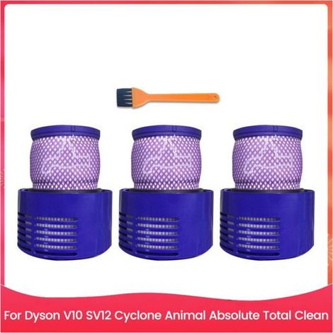 Filtre Pour Aspirateur - Compatible Dyson V10 SV12 Cyclone Animal Absolute Total Clean - 3 Pièces (1/5)