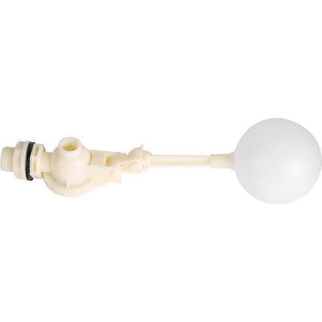 Vanne flottante haute qualité en plastique réglable, filetage BSPT, capteur de niveau d'eau liquide, DN15/DN20, raccord universel, contrôle précis du réservoir. (1/3)