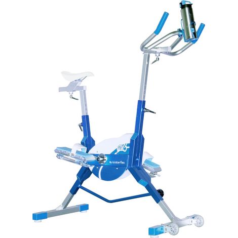 Aquabike Aluminium WR4 Air - L 122xW55xH153cm Tonificación - Resistencia Hidráulica - Dep. 1,1-1,6m - 15.8kg