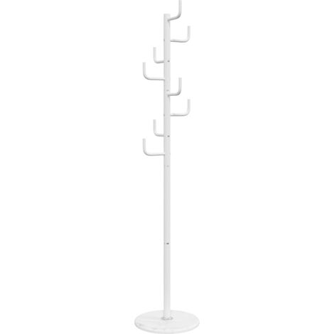Porte-manteau,Porte-vêtement sblanc 183 cm fer enduit de poudre CFW47721 (1/5)