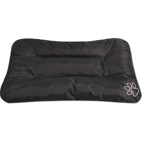 vidaXL Colchón para perro tamaño L negro (1/2)