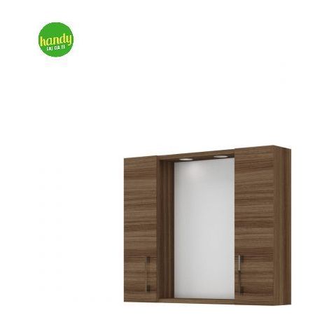 Specchiera 2 Ante Rovere Moka