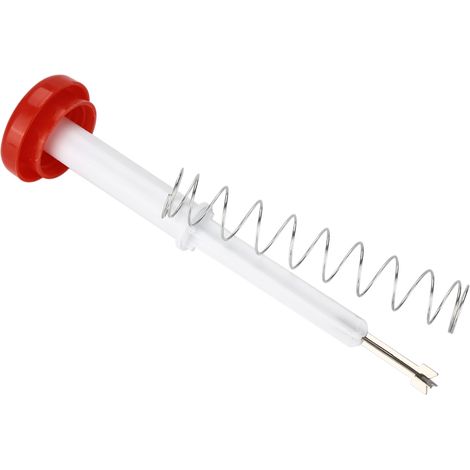 Dénoyauteur de Cerises en Plastique avec Récipient - Outil pour Noyaux de Raisins - Gadget de Cuisine et Voyage (1/5)