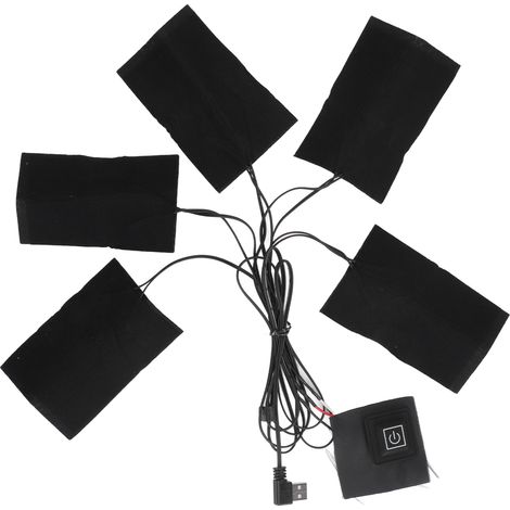 Coussin chauffant électrique USB à 3 niveaux de température réglable pour hommes et femmes (1/5)