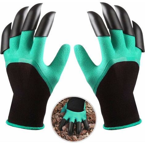 Filiyano-Gants de jardinage à griffes, Triumph, imperméables et respirants, enduits de latex, pour déterrer les plantes (1/5)