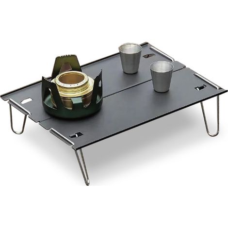 2Pcs Tables De Camping Pliantes pour L'Extérieur Tables De Télévision Table De Plage Pliante Table De Plage Pliante Petite Table Pliante Tables D'Extérieur Portables Table De (1/2)