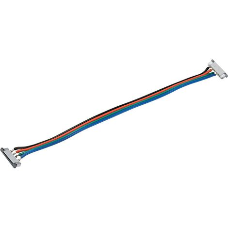 Connexion supplémentaire 4 fils 0,15m pour raccordement 2 bandes FLEXO 65 RGB ARIC 55006