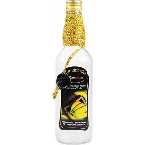 Bouteille décorée Monopoly 500ml BANANE LÉGUME