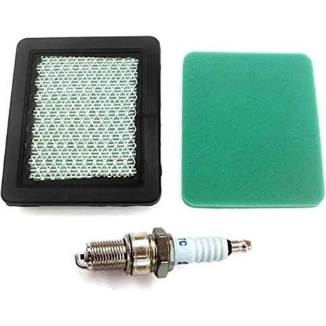 Luftfilter mit Zündkerze, kompatibel mit den Rasenmähern GC135, GC160, GC190, GCV135, GCV160 und GCV19