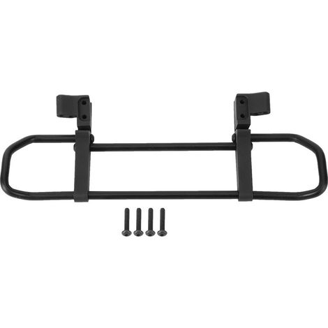Pieces of car RC to clearance fast of type fendu of bumper before made of aluminum alloy suitable for TRX6 G63/TRX4 G500 (black) (1/5)